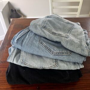 Old Navy Women's Jeans - Light Blue, Medium Blue, Black